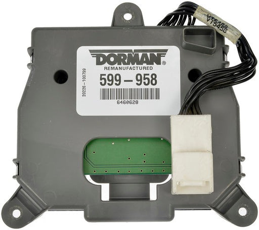 Information Display Module Dorman-OE Solutions 599-958