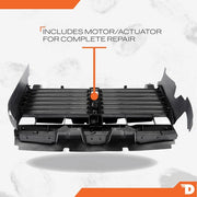 Radiator Shutter Assembly Dorman-OE Solutions 601-326