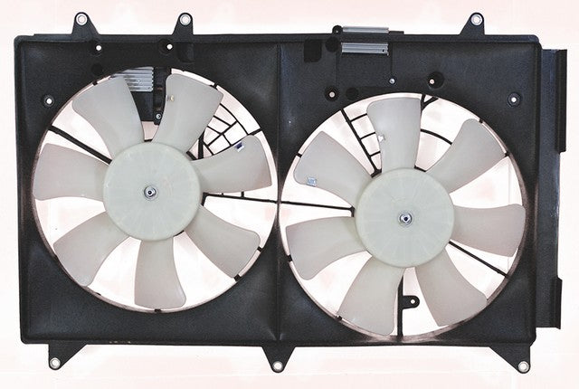 Dual Radiator and Condenser Fan Assembly Agility Autoparts 6010005