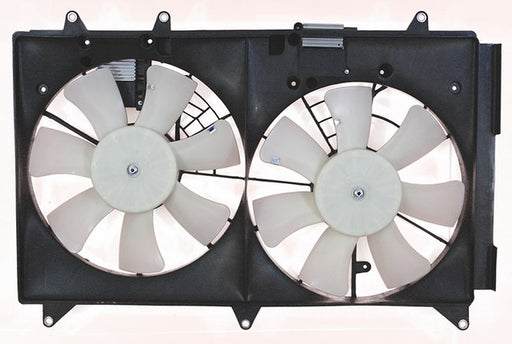 Dual Radiator and Condenser Fan Assembly Agility Autoparts 6010005