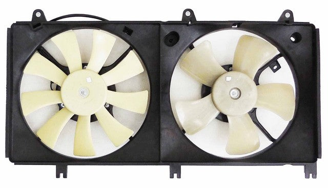 Dual Radiator and Condenser Fan Assembly Agility Autoparts 6010011
