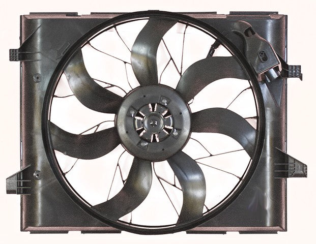 Dual Radiator and Condenser Fan Assembly Agility Autoparts 6010012