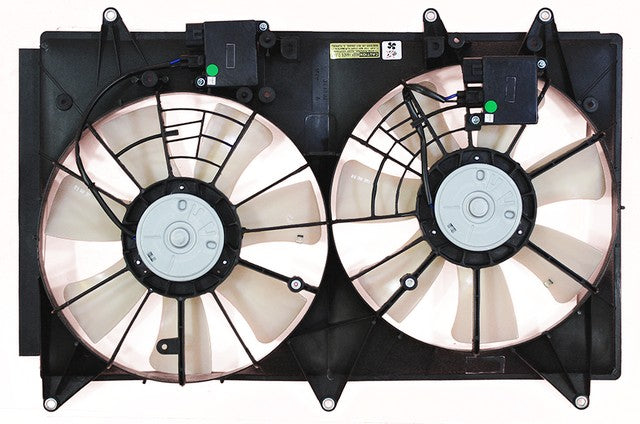 Dual Radiator and Condenser Fan Assembly Agility Autoparts 6010018