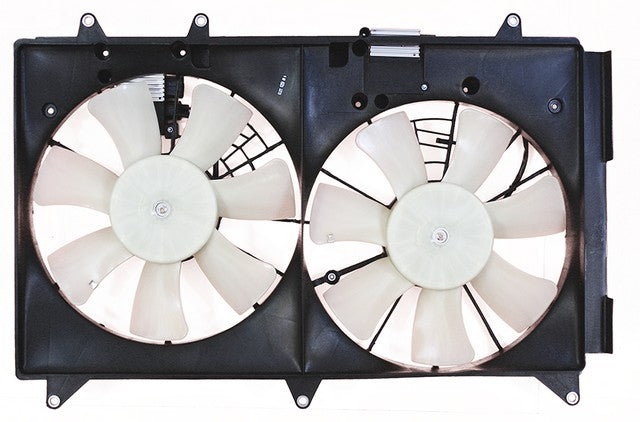Dual Radiator and Condenser Fan Assembly Agility Autoparts 6010018