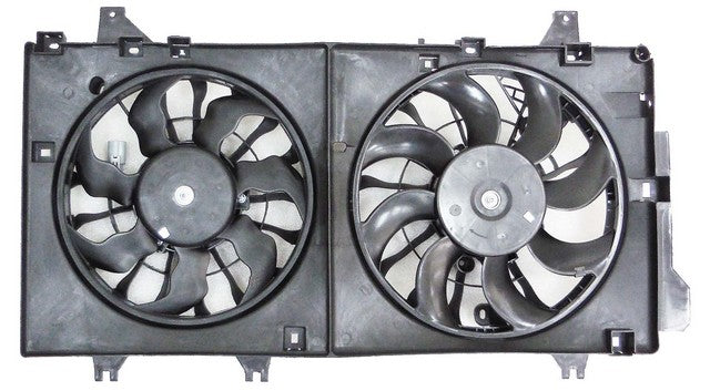 Dual Radiator and Condenser Fan Assembly Agility Autoparts 6010032
