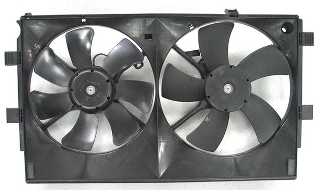 Dual Radiator and Condenser Fan Assembly Agility Autoparts 6010058
