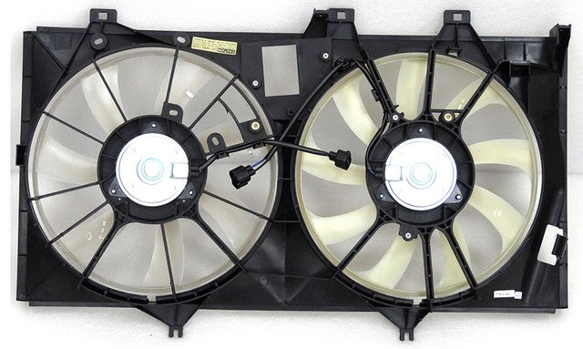 Dual Radiator and Condenser Fan Assembly Agility Autoparts 6010072