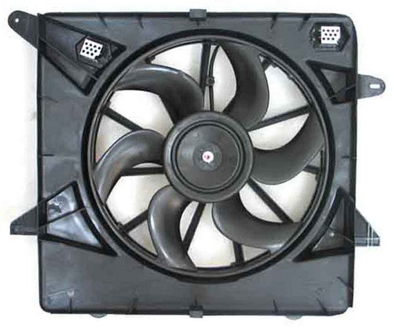 Dual Radiator and Condenser Fan Assembly Agility Autoparts 6010075
