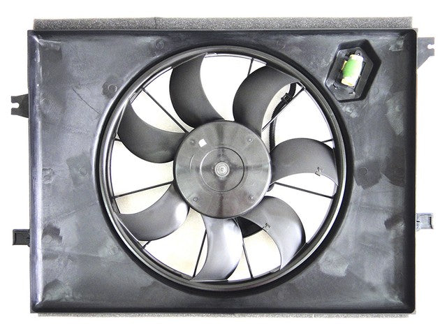 Dual Radiator and Condenser Fan Assembly Agility Autoparts 6010076