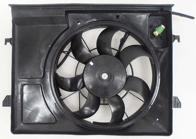 Dual Radiator and Condenser Fan Assembly Agility Autoparts 6010080