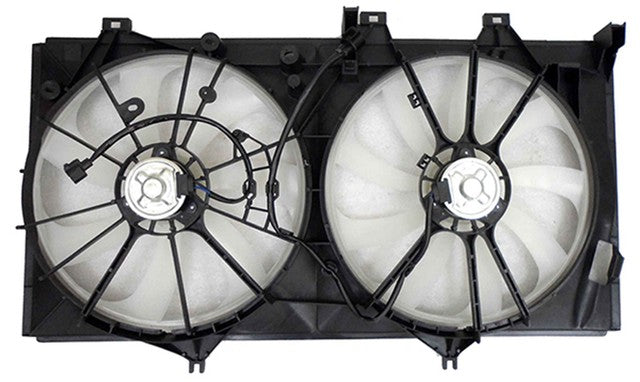 Dual Radiator and Condenser Fan Assembly Agility Autoparts 6010087