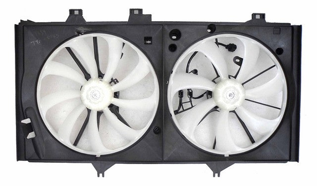 Dual Radiator and Condenser Fan Assembly Agility Autoparts 6010087