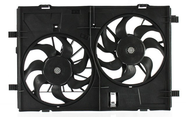 Dual Radiator and Condenser Fan Assembly Agility Autoparts 6010088
