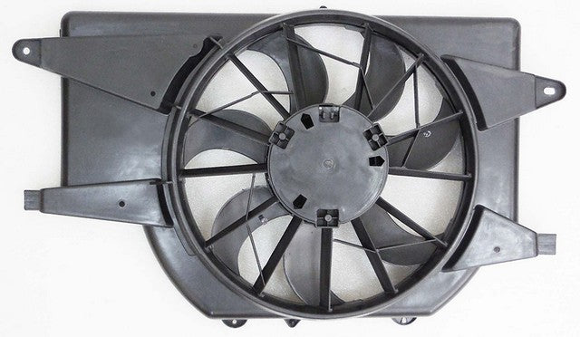 Dual Radiator and Condenser Fan Assembly Agility Autoparts 6010122