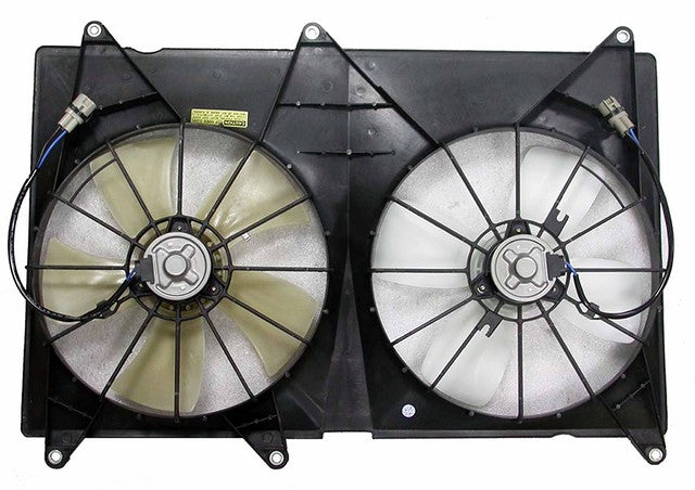 Dual Radiator and Condenser Fan Assembly Agility Autoparts 6010125