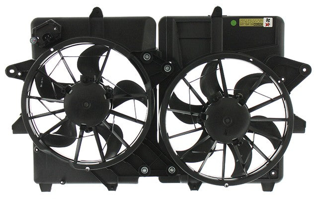 Dual Radiator and Condenser Fan Assembly Agility Autoparts 6010194