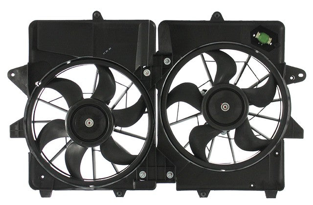 Dual Radiator and Condenser Fan Assembly Agility Autoparts 6010194