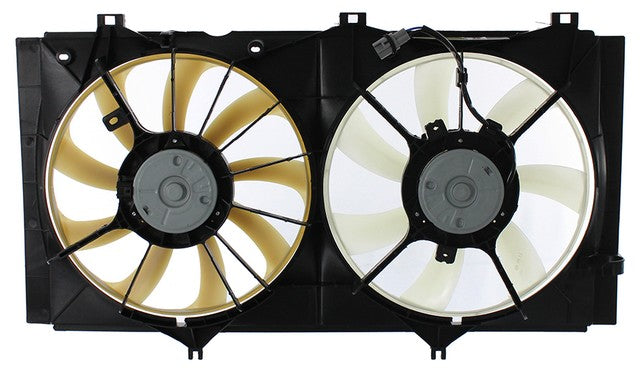 Dual Radiator and Condenser Fan Assembly Agility Autoparts 6010195
