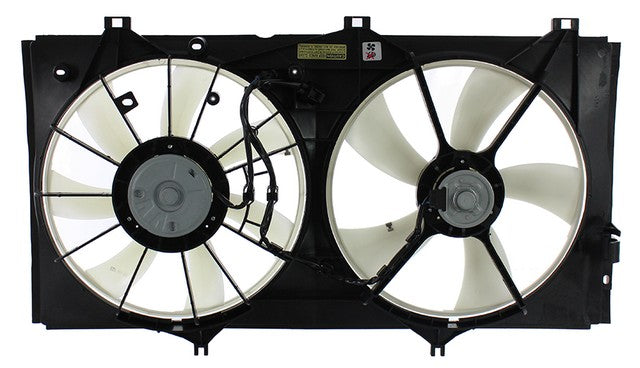 Dual Radiator and Condenser Fan Assembly Agility Autoparts 6010210