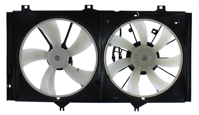 Dual Radiator and Condenser Fan Assembly Agility Autoparts 6010210