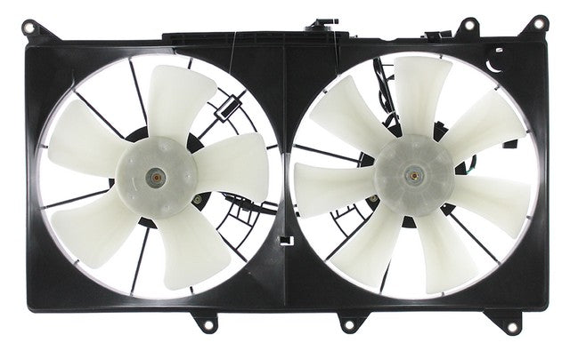 Dual Radiator and Condenser Fan Assembly Agility Autoparts 6010236
