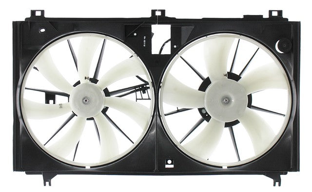 Dual Radiator and Condenser Fan Assembly Agility Autoparts 6010240
