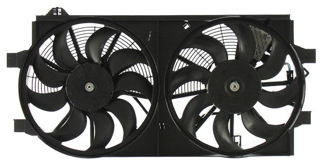 Dual Radiator and Condenser Fan Assembly Agility Autoparts 6010242