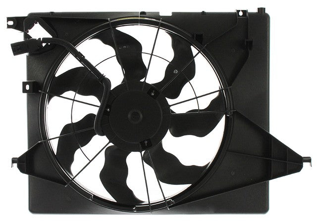 Dual Radiator and Condenser Fan Assembly Agility Autoparts 6010257