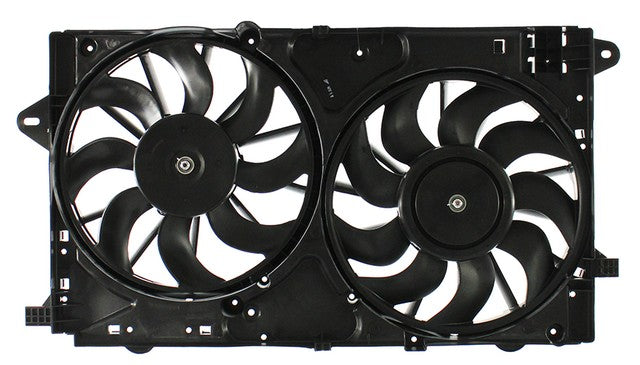 Dual Radiator and Condenser Fan Assembly Agility Autoparts 6010271
