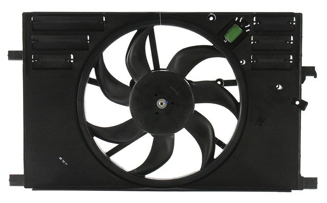 Dual Radiator and Condenser Fan Assembly Agility Autoparts 6010276