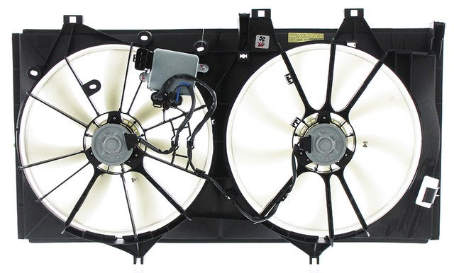 Dual Radiator and Condenser Fan Assembly Agility Autoparts 6010279