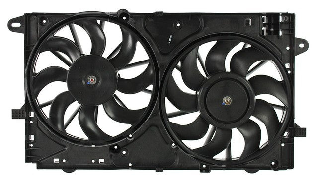 Dual Radiator and Condenser Fan Assembly Agility Autoparts 6010289