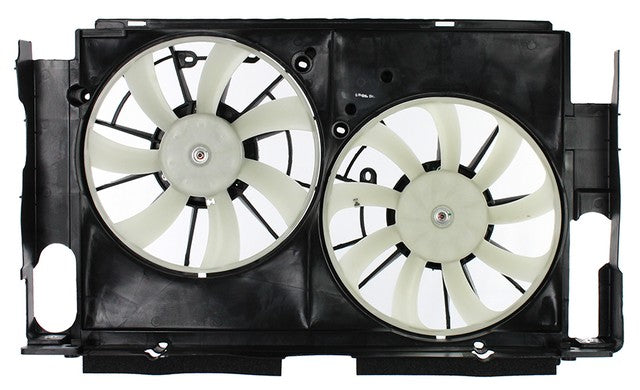 Dual Radiator and Condenser Fan Assembly Agility Autoparts 6010290