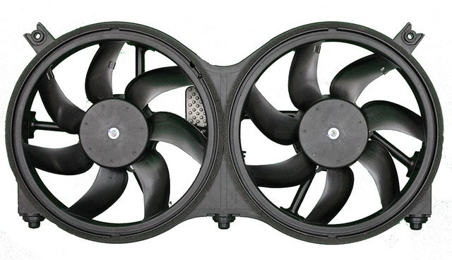 Dual Radiator and Condenser Fan Assembly Agility Autoparts 6010299