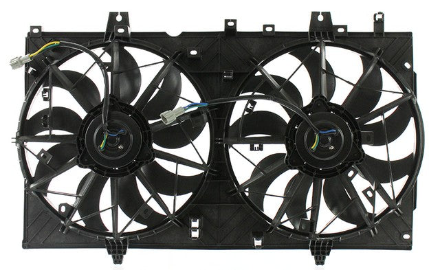 Dual Radiator and Condenser Fan Assembly Agility Autoparts 6010302