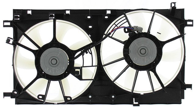Dual Radiator and Condenser Fan Assembly Agility Autoparts 6010306