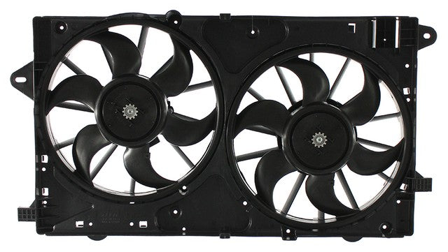 Dual Radiator and Condenser Fan Assembly Agility Autoparts 6010307