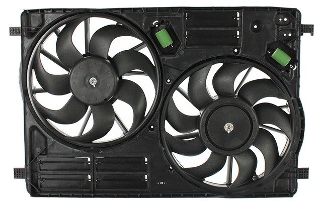 Dual Radiator and Condenser Fan Assembly Agility Autoparts 6010312