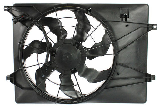 Dual Radiator and Condenser Fan Assembly Agility Autoparts 6010316