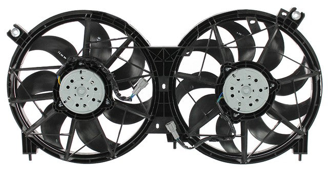 Dual Radiator and Condenser Fan Assembly Agility Autoparts 6010317