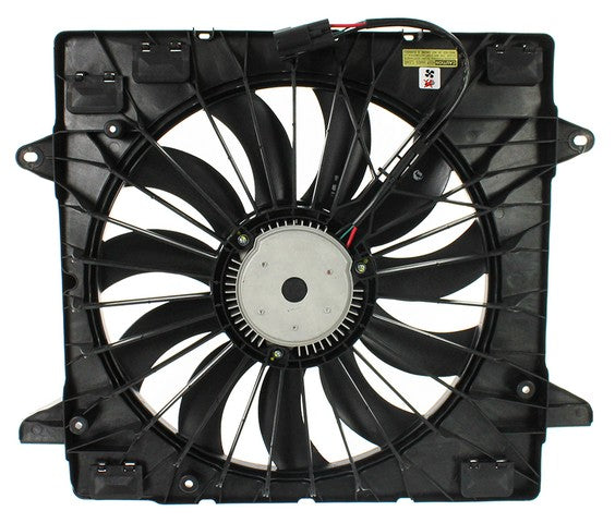 Dual Radiator and Condenser Fan Assembly Agility Autoparts 6010319
