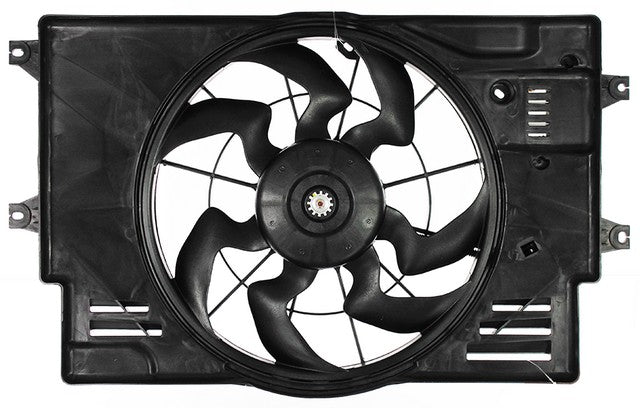 Dual Radiator and Condenser Fan Assembly Agility Autoparts 6010321