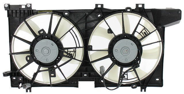 Dual Radiator and Condenser Fan Assembly Agility Autoparts 6010322