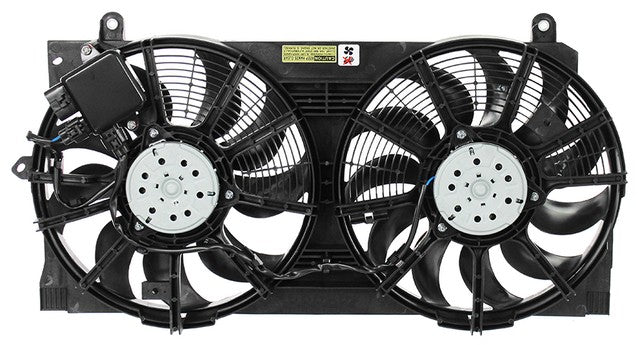 Dual Radiator and Condenser Fan Assembly Agility Autoparts 6010324