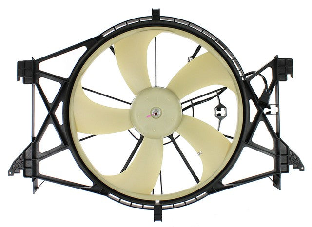 Dual Radiator and Condenser Fan Assembly Agility Autoparts 6010330