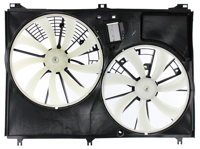 Dual Radiator and Condenser Fan Assembly Agility Autoparts 6010331