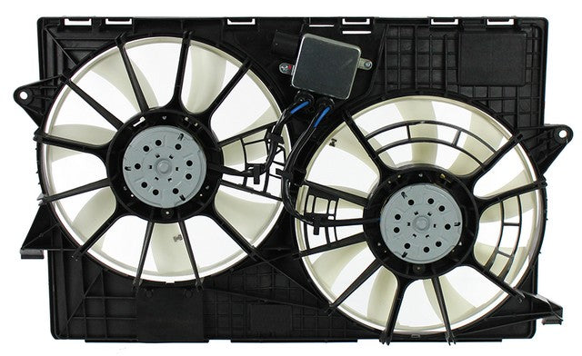Dual Radiator and Condenser Fan Assembly Agility Autoparts 6010332