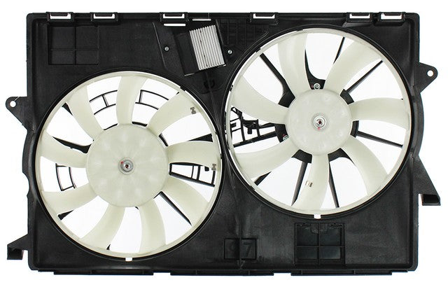 Dual Radiator and Condenser Fan Assembly Agility Autoparts 6010332