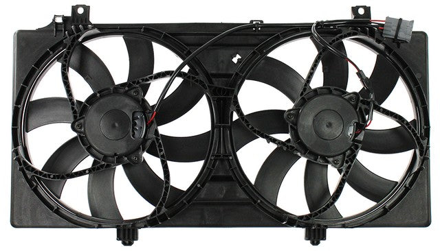 Dual Radiator and Condenser Fan Assembly Agility Autoparts 6010337