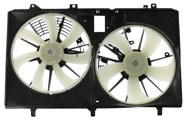 Dual Radiator and Condenser Fan Assembly Agility Autoparts 6010338